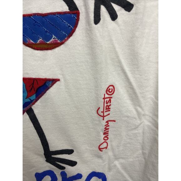 Vintage American Surf-Pro Danny First T-Shirt - Size Large Made in USA - Picture 7 of 12